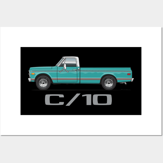 C10 Wall Art by ArtOnWheels